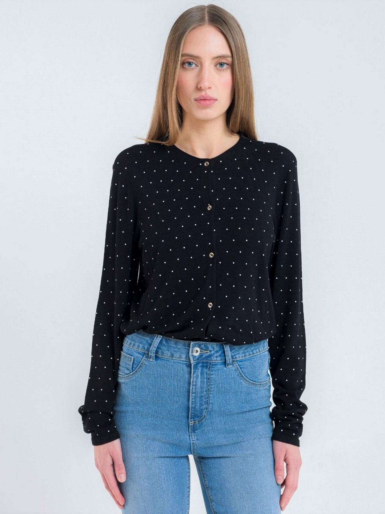 Кардиган Piazza Italia модель 06414_black Фото