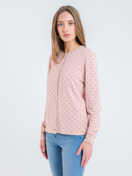 Кардиган Piazza Italia модель 06414_pale pink Фото