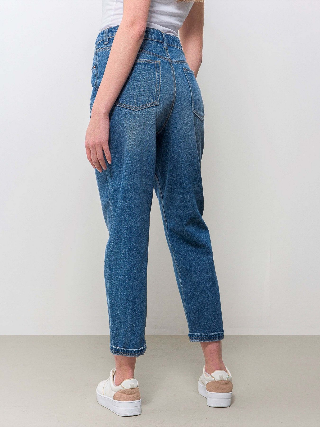 Джинсы мом Piazza Italia модель 06550_denim Фото