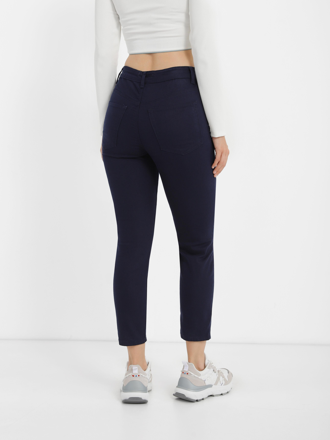 Зауженные джинсы Piazza Italia модель 06557_blue Фото