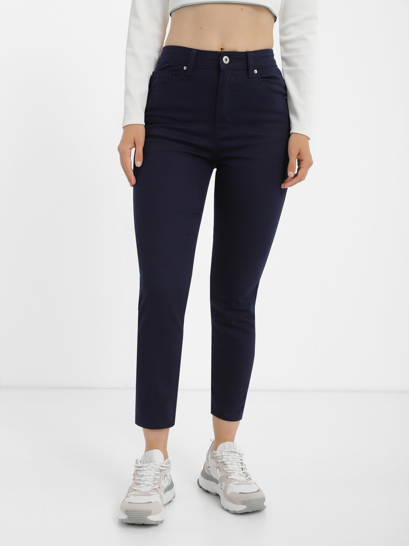 Зауженные джинсы Piazza Italia модель 06557_blue Зауженные джинсы Piazza Italia модель 06557_blue Фото