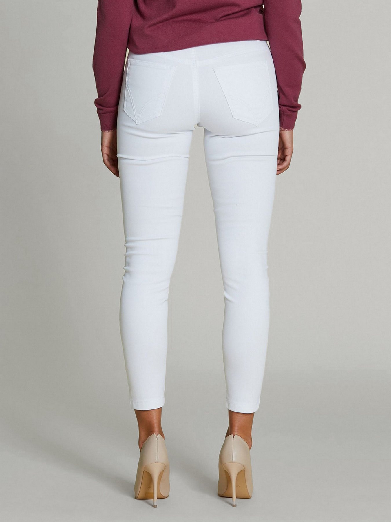 Скинни джинсы Piazza Italia модель 43932_white Фото