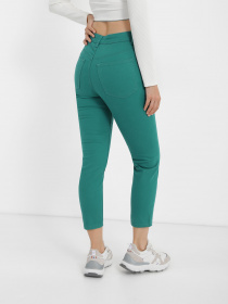 Зауженные джинсы Piazza Italia модель 06557_green Фото