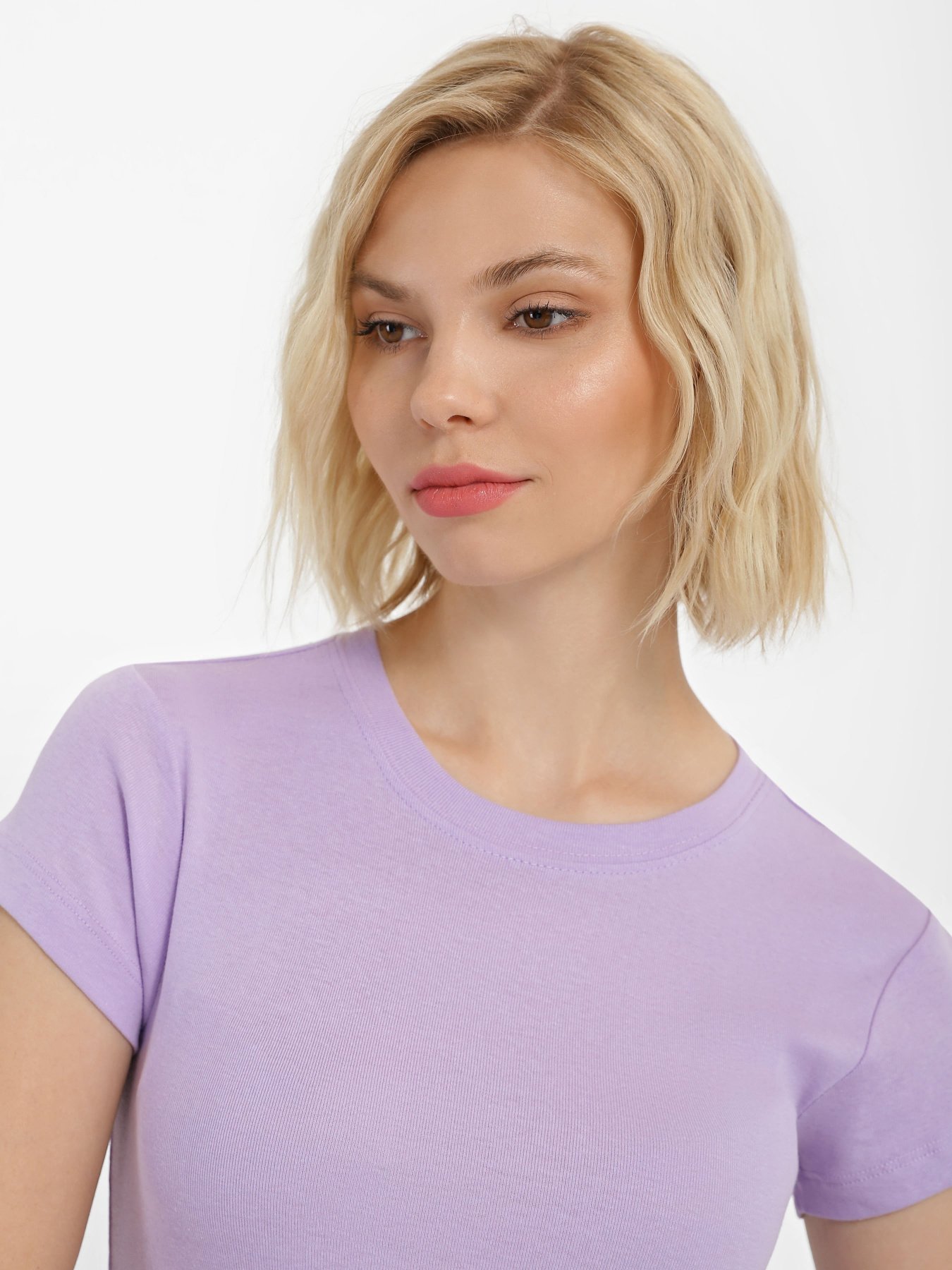 Футболка Piazza Italia модель 50750_lilac Фото