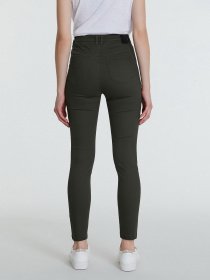 Скинни джинсы Piazza Italia модель 43933_military green Фото