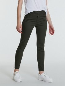 Скинни джинсы Piazza Italia модель 43933_military green Фото