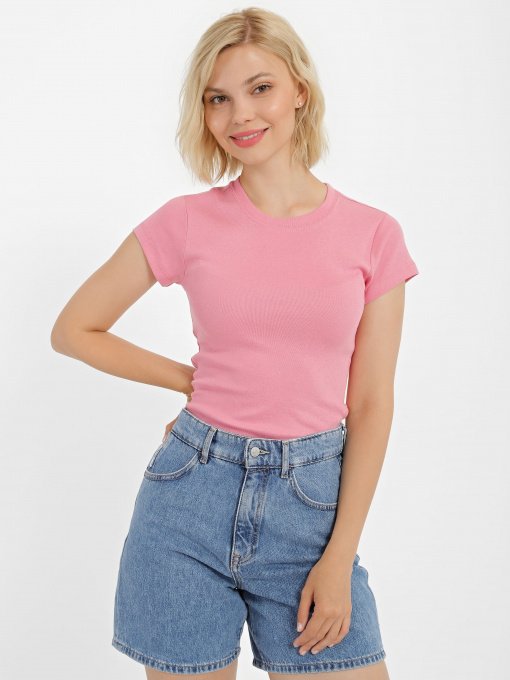 Футболка Piazza Italia Модель 50750_pink Фото