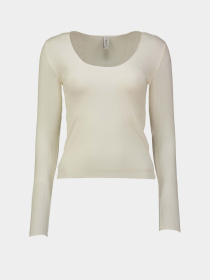 Лонгслів Piazza Italia модель 51054_milk Фото