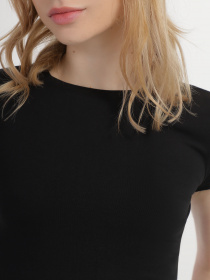 Футболка Piazza Italia модель 53303_black Фото