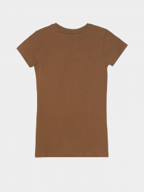 Футболка Piazza Italia модель 53303_tobacco Футболка Piazza Italia модель 53303_tobacco Фото