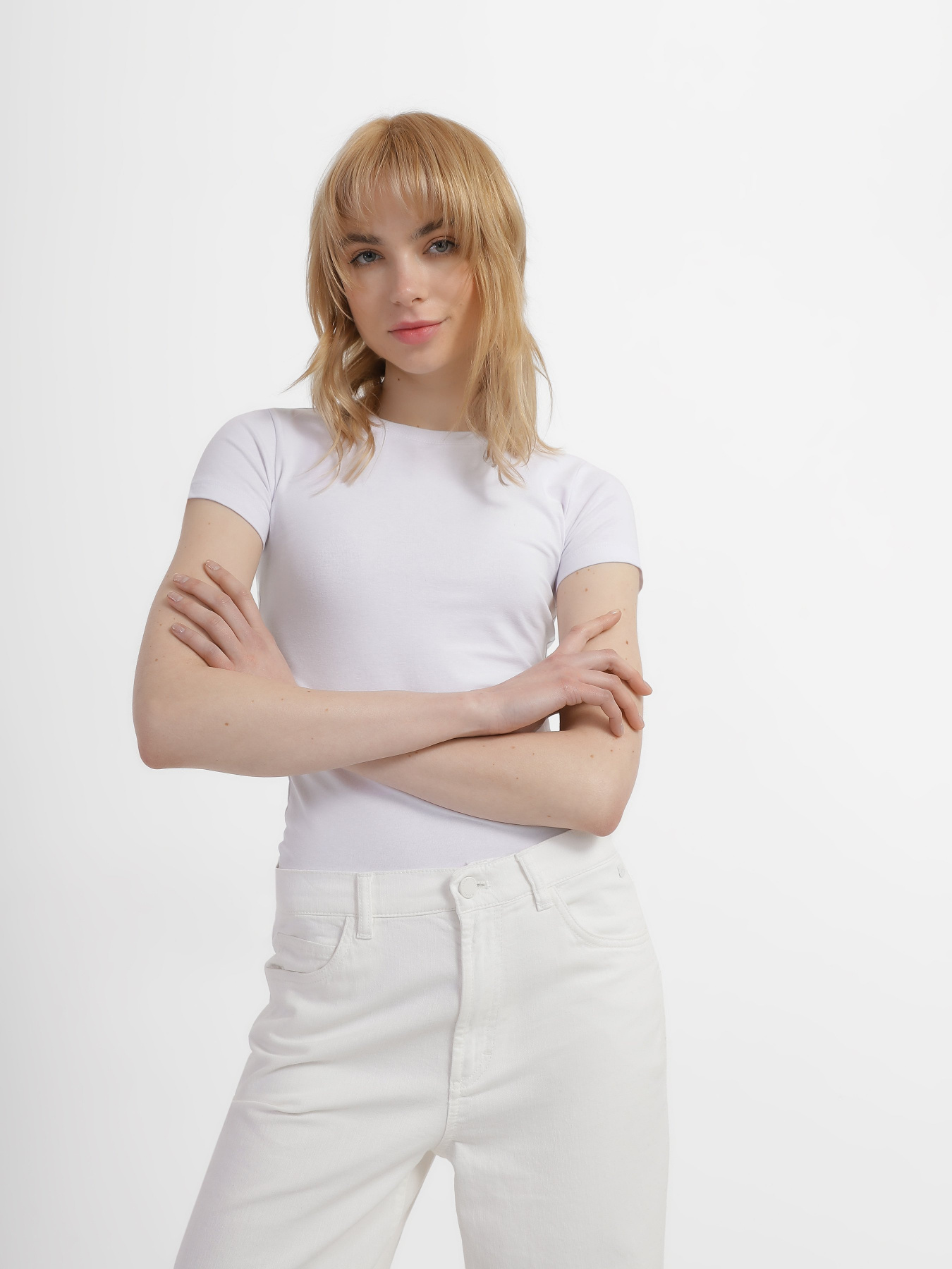 Футболка Piazza Italia модель 53303_white Фото