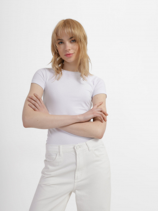 Футболка Piazza Italia модель 53303_white Фото