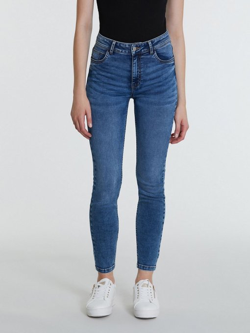 Скинни джинсы Piazza Italia модель 43934_denim Фото