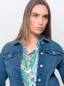 Джинсовая куртка Piazza Italia модель 54149_Denim Фото