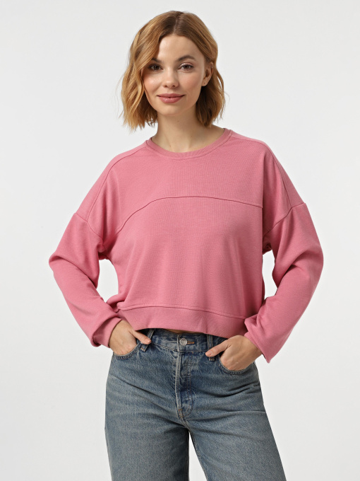 Світшот Piazza Italia модель 62194_pink Фото