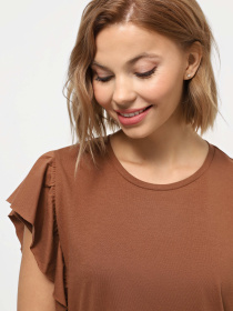 Блуза Piazza Italia модель 02059_tobacco Фото