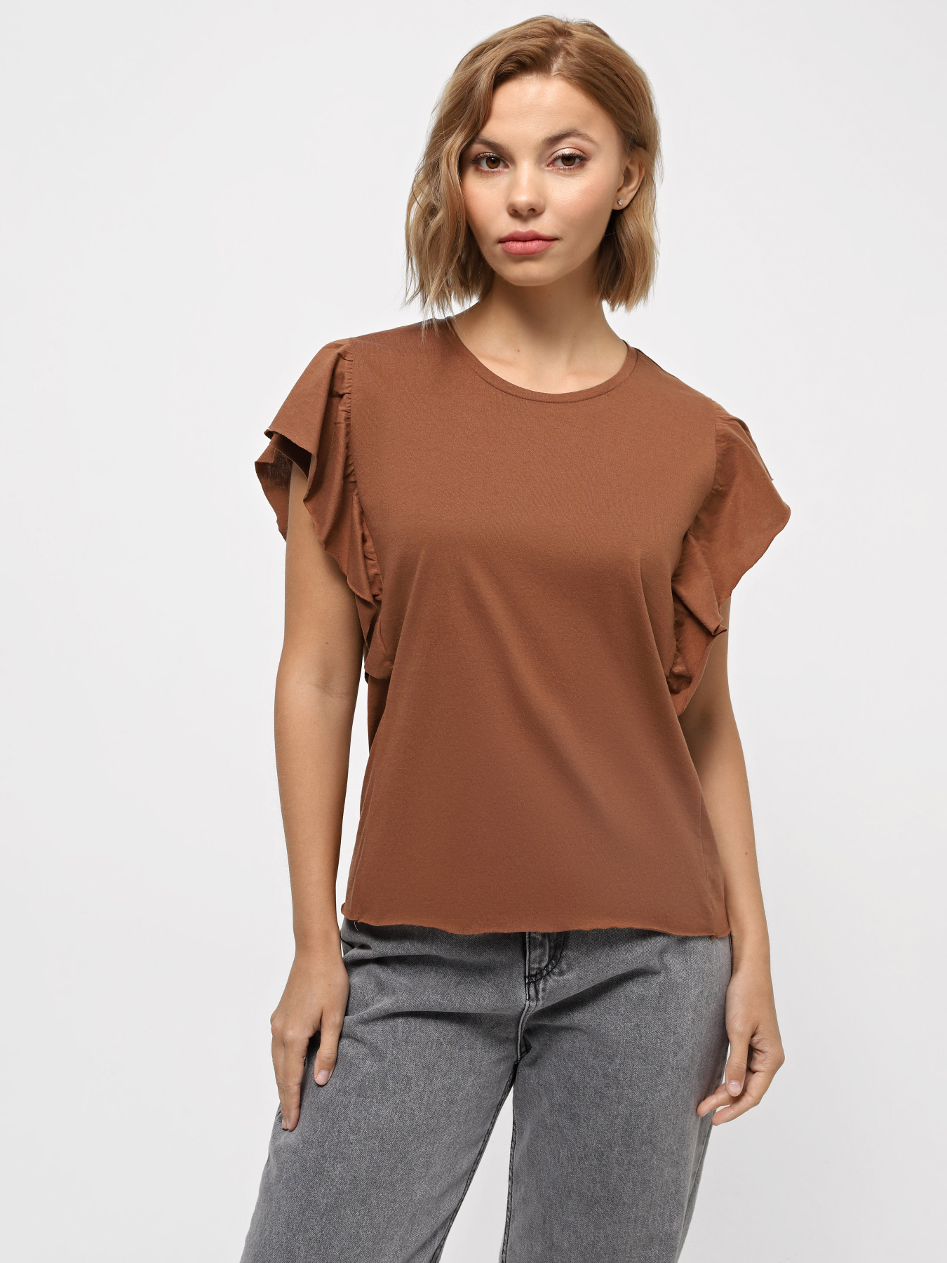 Блуза Piazza Italia модель 02059_tobacco Фото