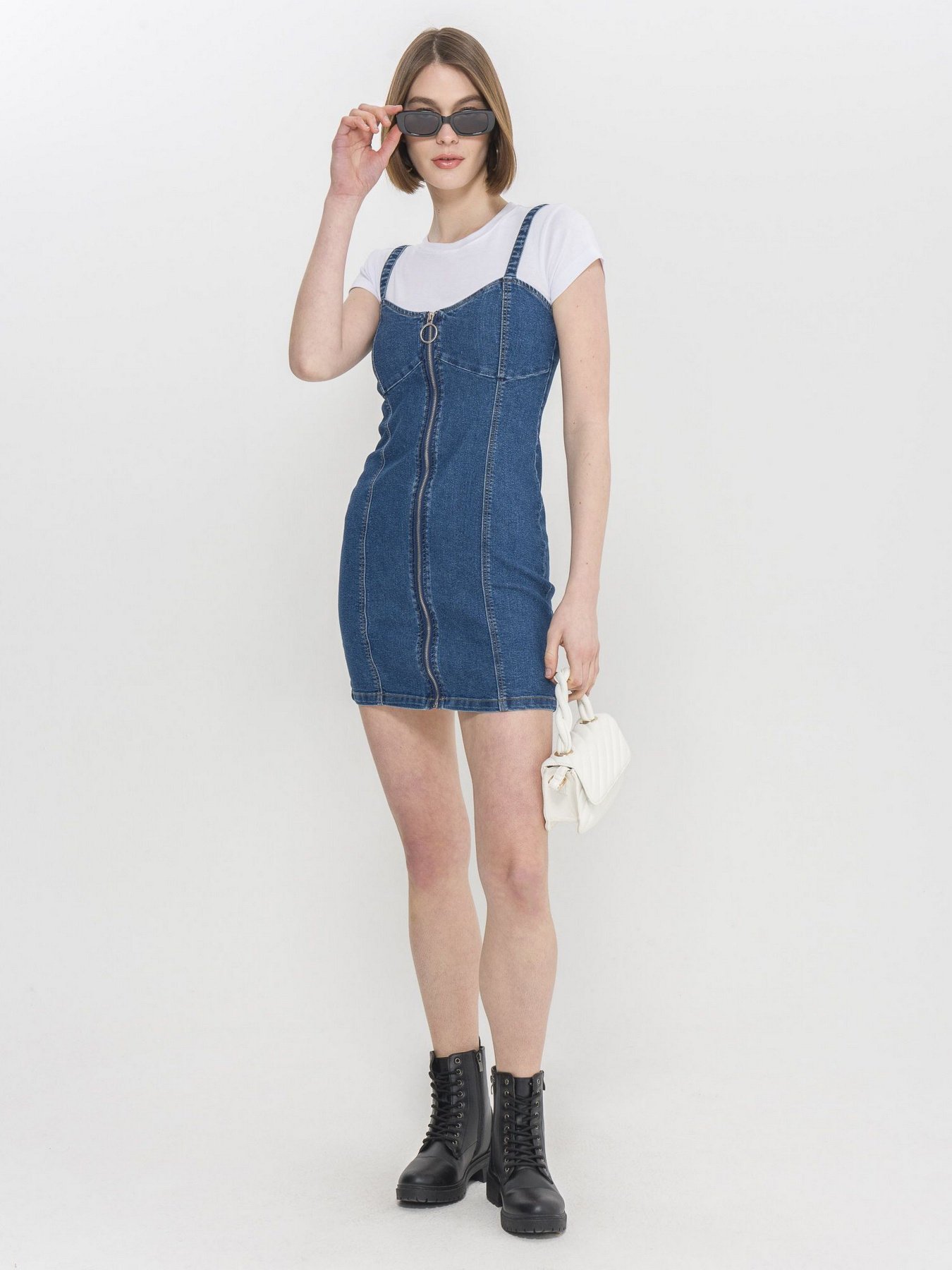 Сарафан Piazza Italia модель 06739_dark denim Фото