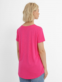 Футболка Piazza Italia модель 53234_fuxia Футболка Piazza Italia модель 53234_fuxia Фото