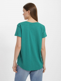 Футболка Piazza Italia модель 53234_green Фото