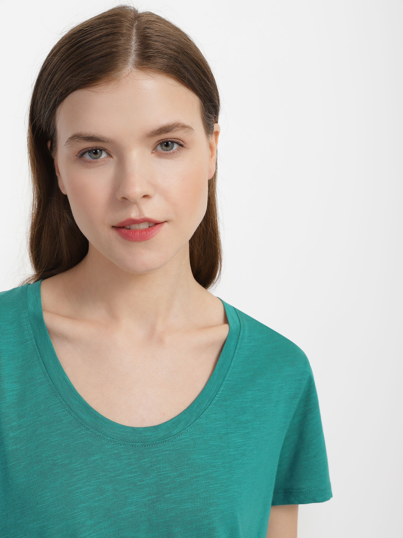 Футболка Piazza Italia модель 53234_green Фото