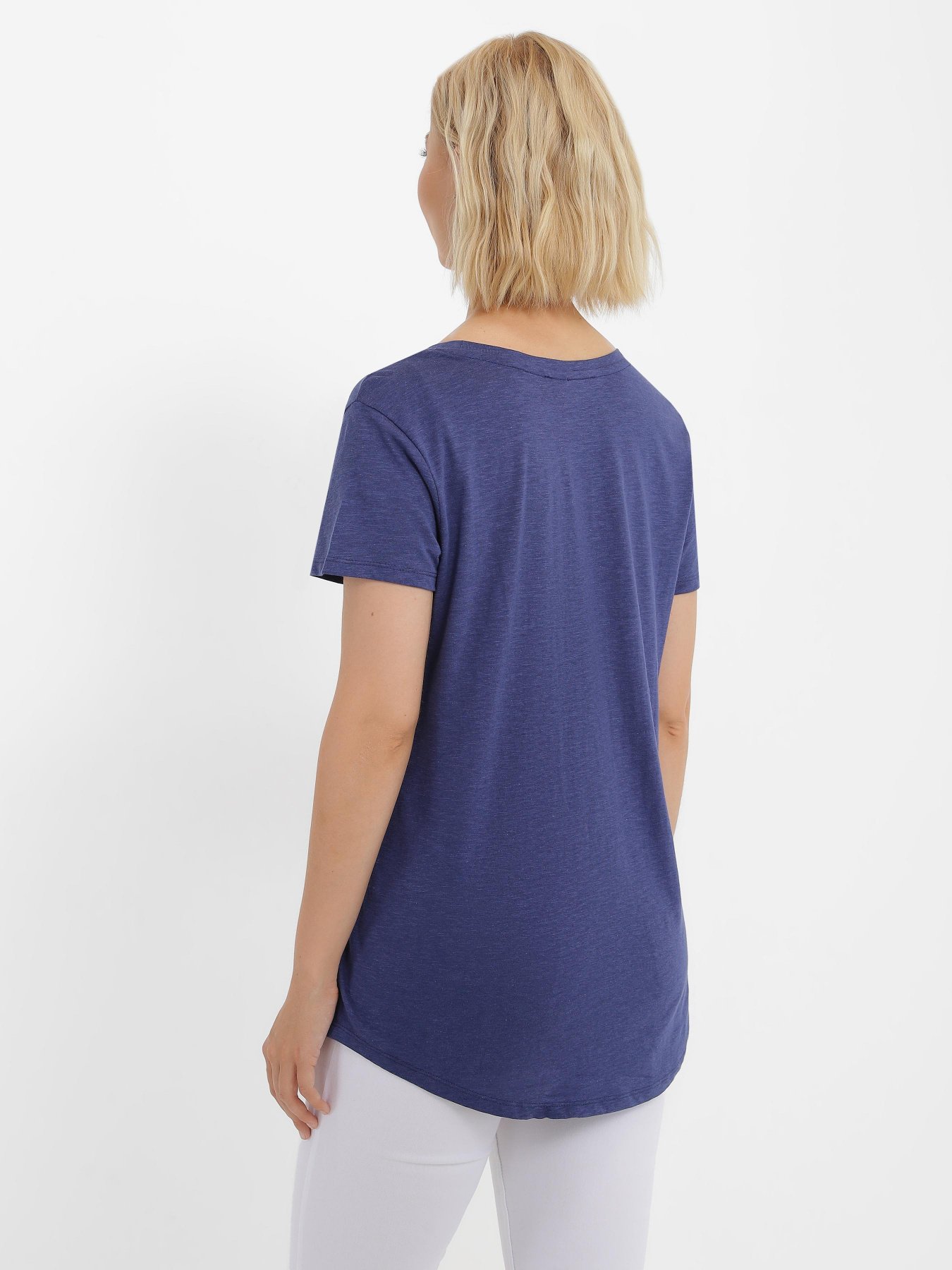 Футболка Piazza Italia модель 53234_Royal Фото