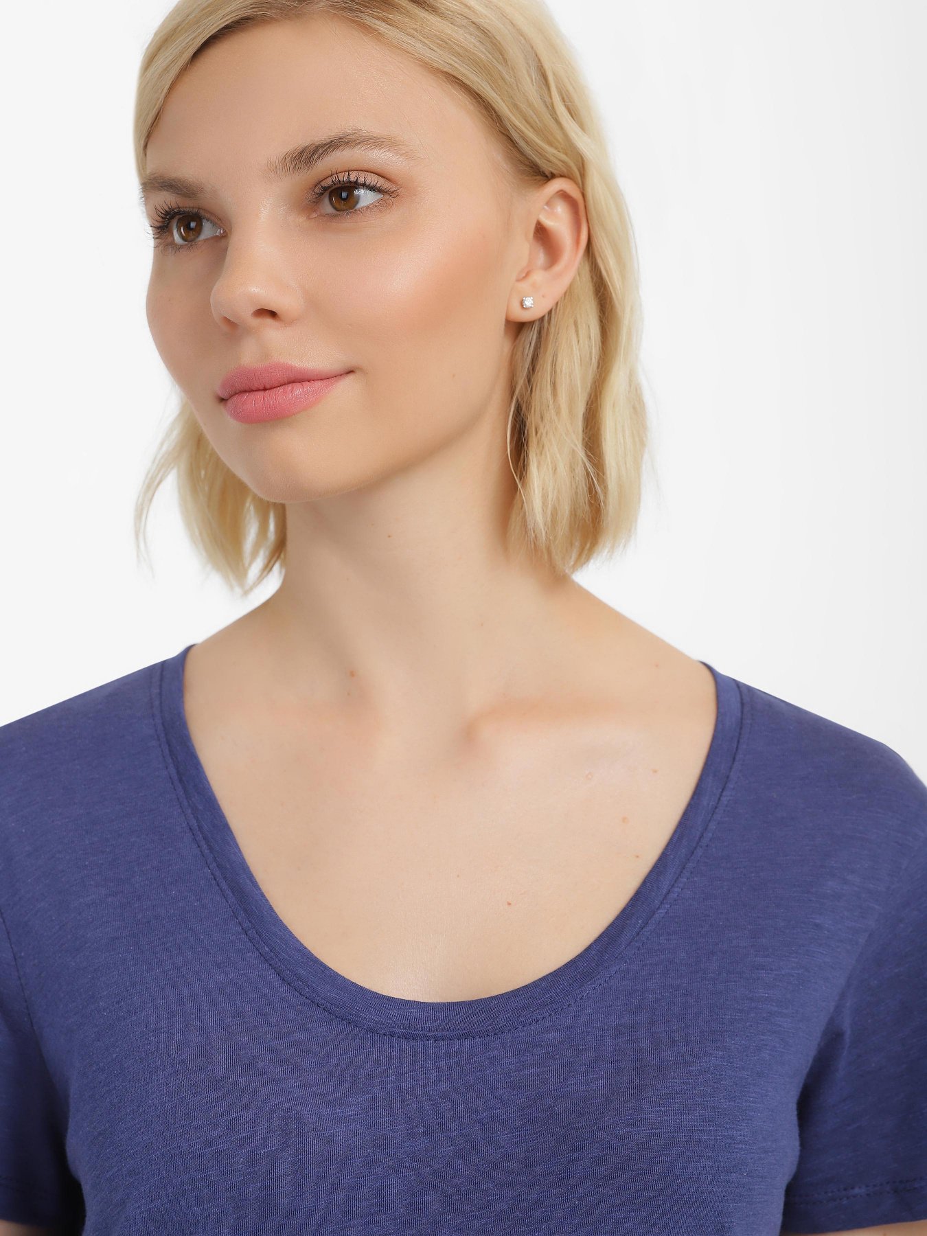 Футболка Piazza Italia модель 53234_Royal Фото