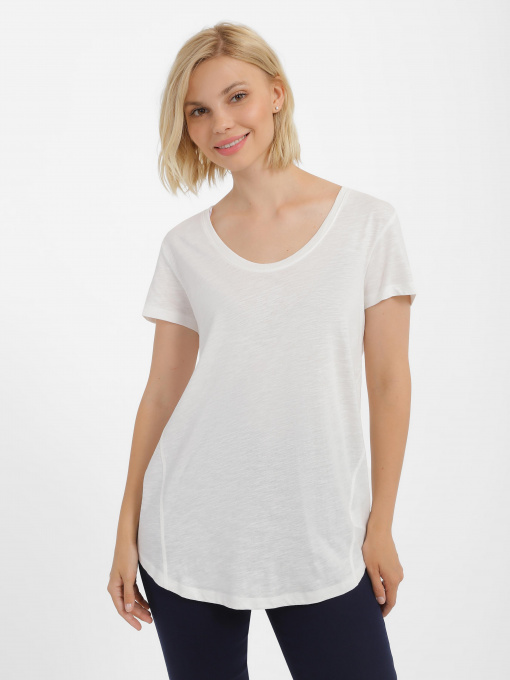 Футболка Piazza Italia модель 53234_white Фото