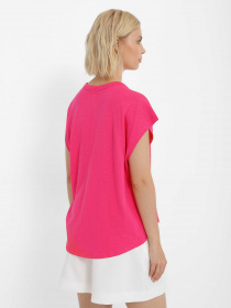 Футболка Piazza Italia модель 53250_fuxia Футболка Piazza Italia модель 53250_fuxia Фото