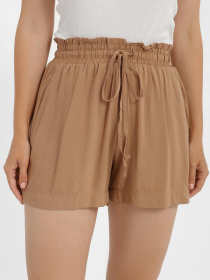 Повсякденні шорти Piazza Italia модель 53805_camel Фото