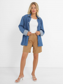 Шорты Piazza Italia модель 53953_camel Фото