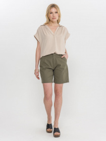 Повседневные шорты Piazza Italia модель 53953_sage Фото