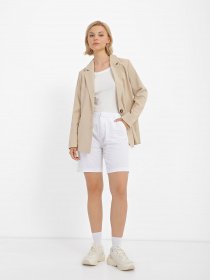 Шорты Piazza Italia модель 53953_white Фото