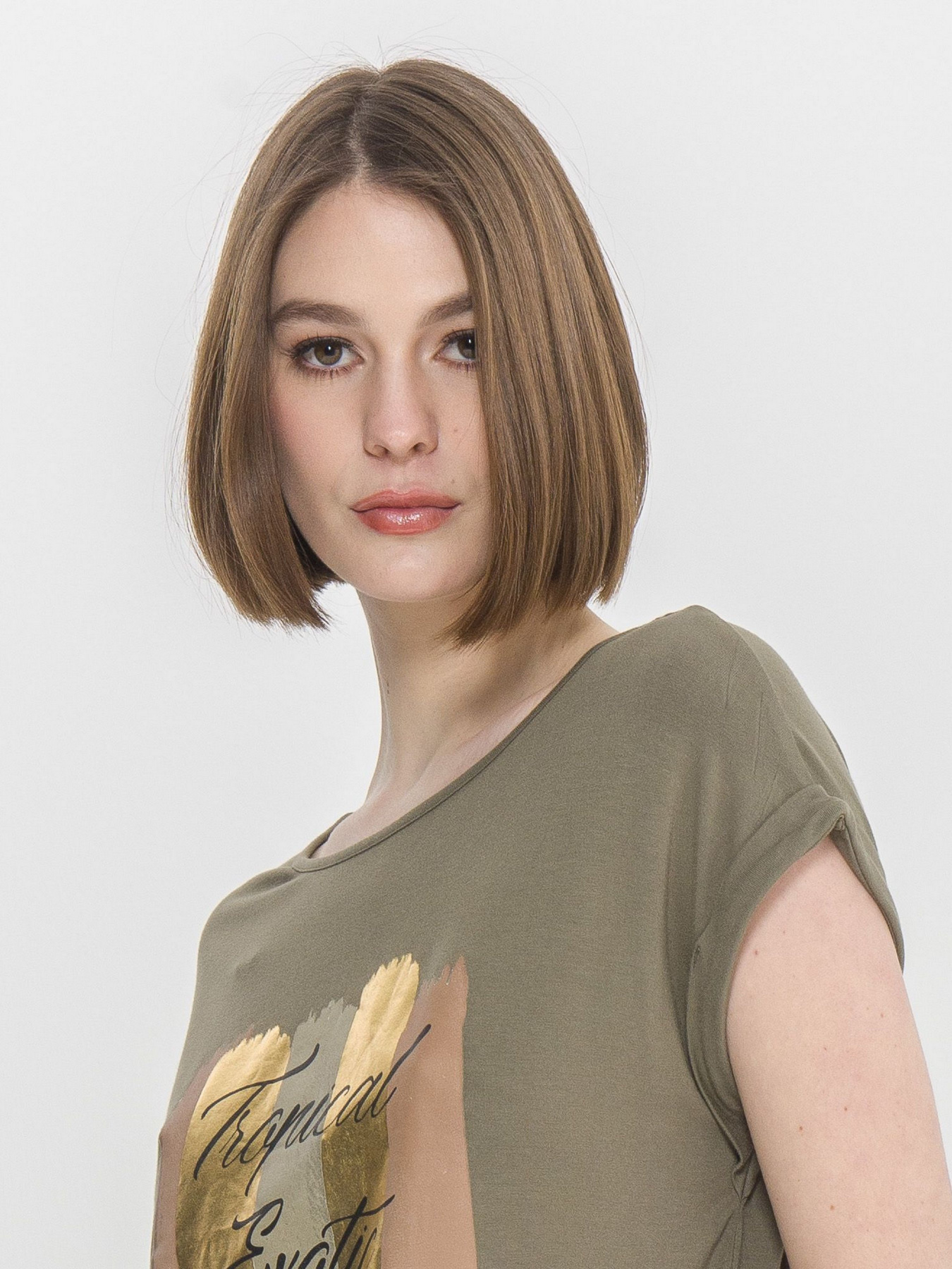 Футболка Piazza Italia модель 54542_sage Фото