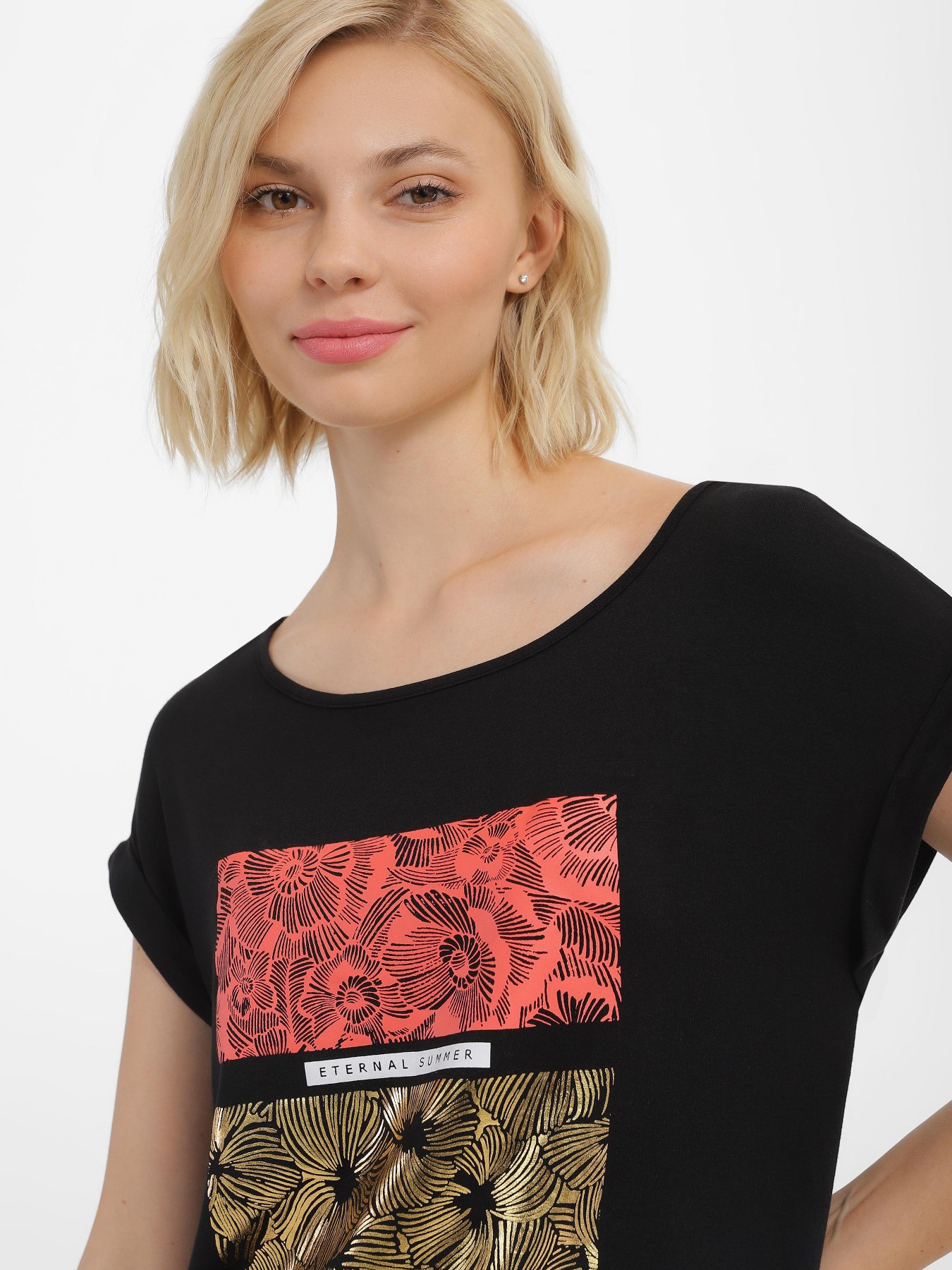 Футболка Piazza Italia модель 54542_var 1 Фото