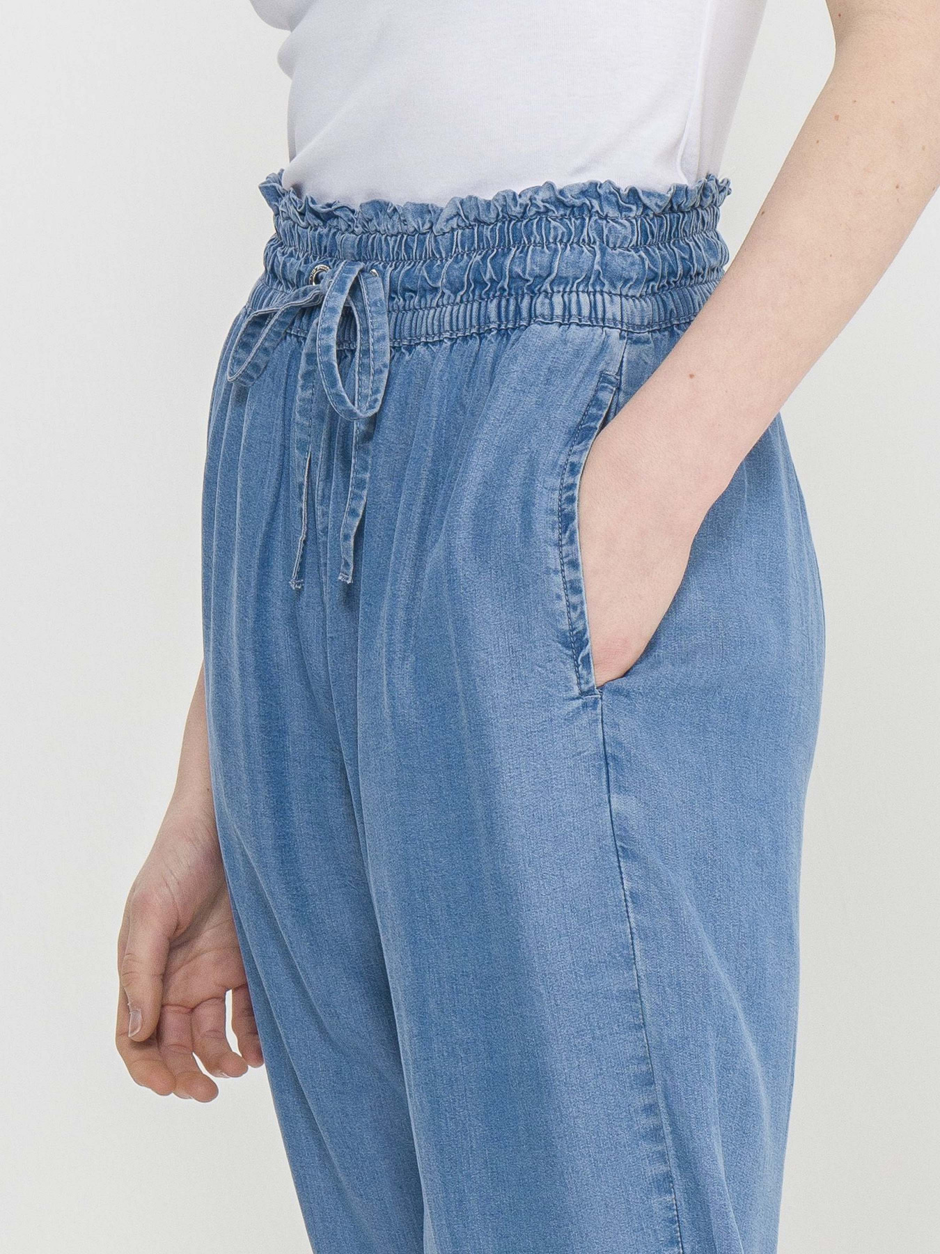 Повсякденні штани Piazza Italia модель 65248_Denim Фото