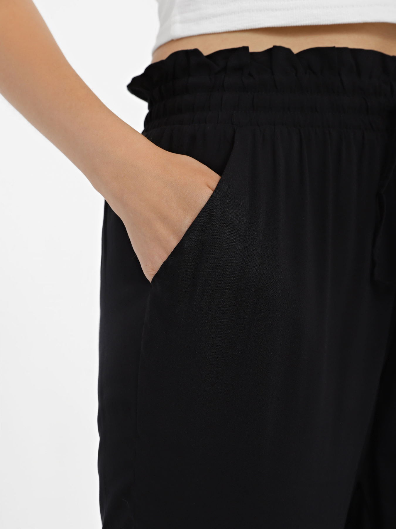 Повседневные штаны Piazza Italia модель 71641_black Фото