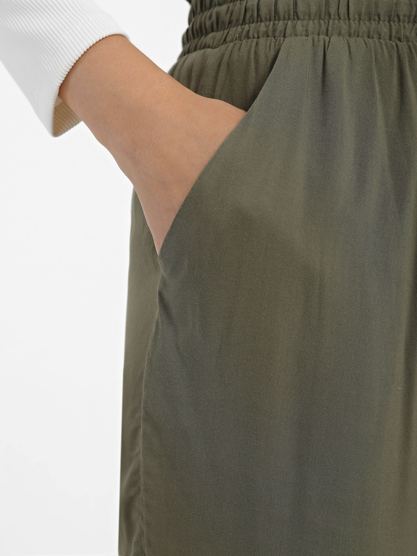 Брюки повседневные Piazza Italia модель 71641_sage Фото