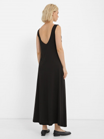 Платье макси Piazza Italia модель 74758_black Фото