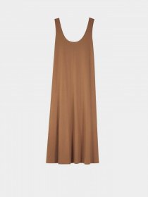 Платье макси Piazza Italia модель 74758_tobacco Фото