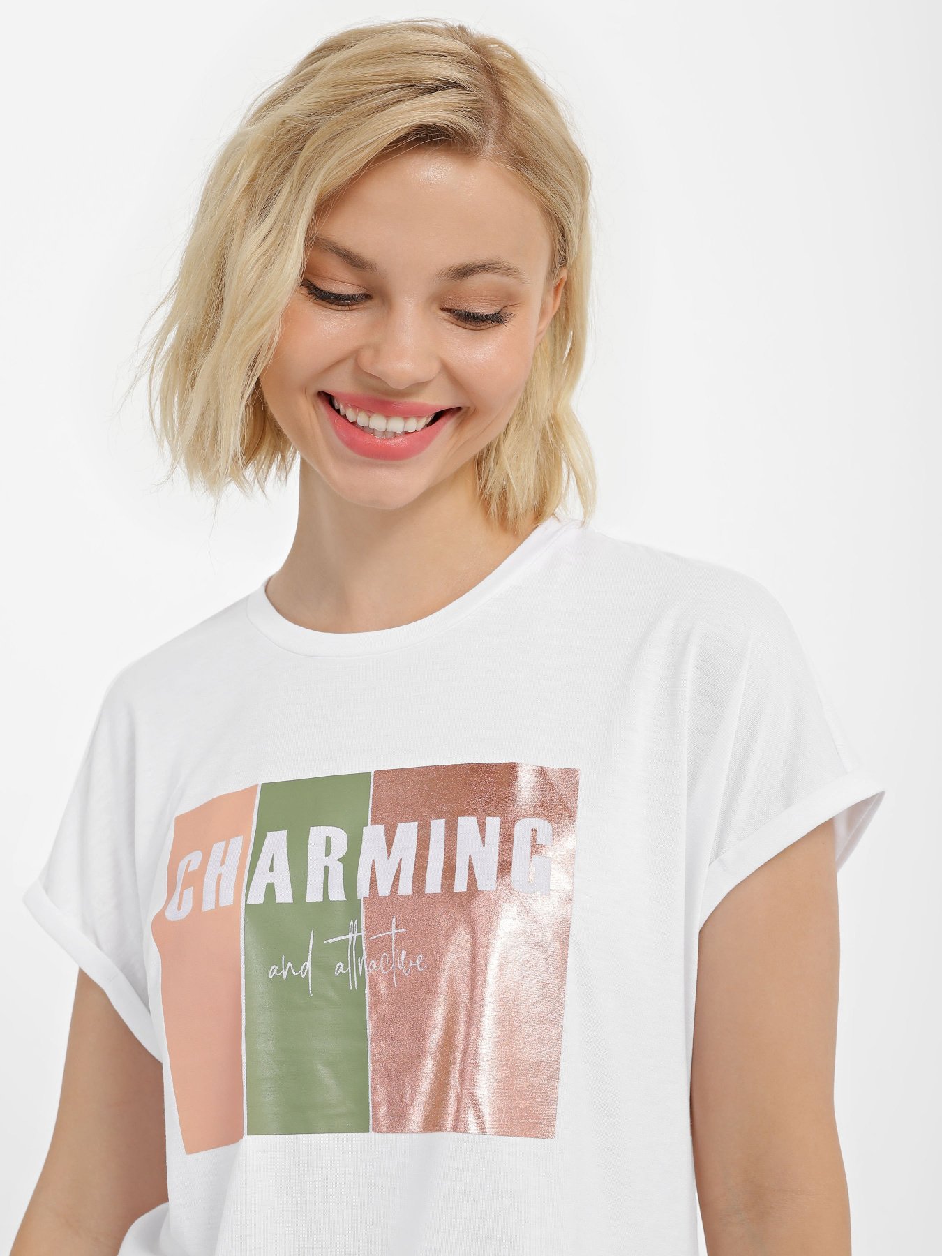 Футболка Piazza Italia модель 75581_var 1 Фото