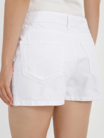 Шорты джинсовые Piazza Italia модель 81368_white Фото