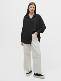 Блуза Piazza Italia модель 06631_black Блуза Piazza Italia модель 06631_black Фото