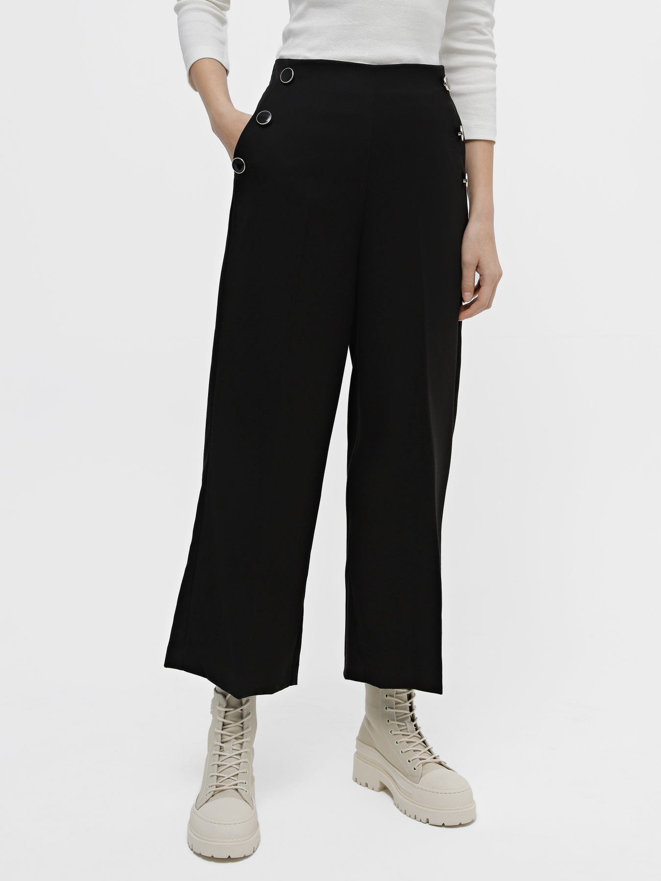 Кюлоты Piazza Italia модель 06647_black Фото