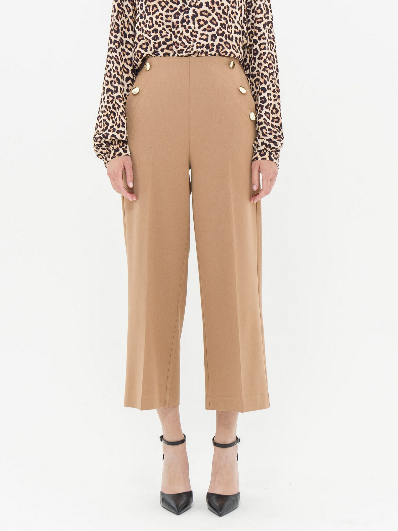 Кюлоты Piazza Italia модель 06647_caramello Фото