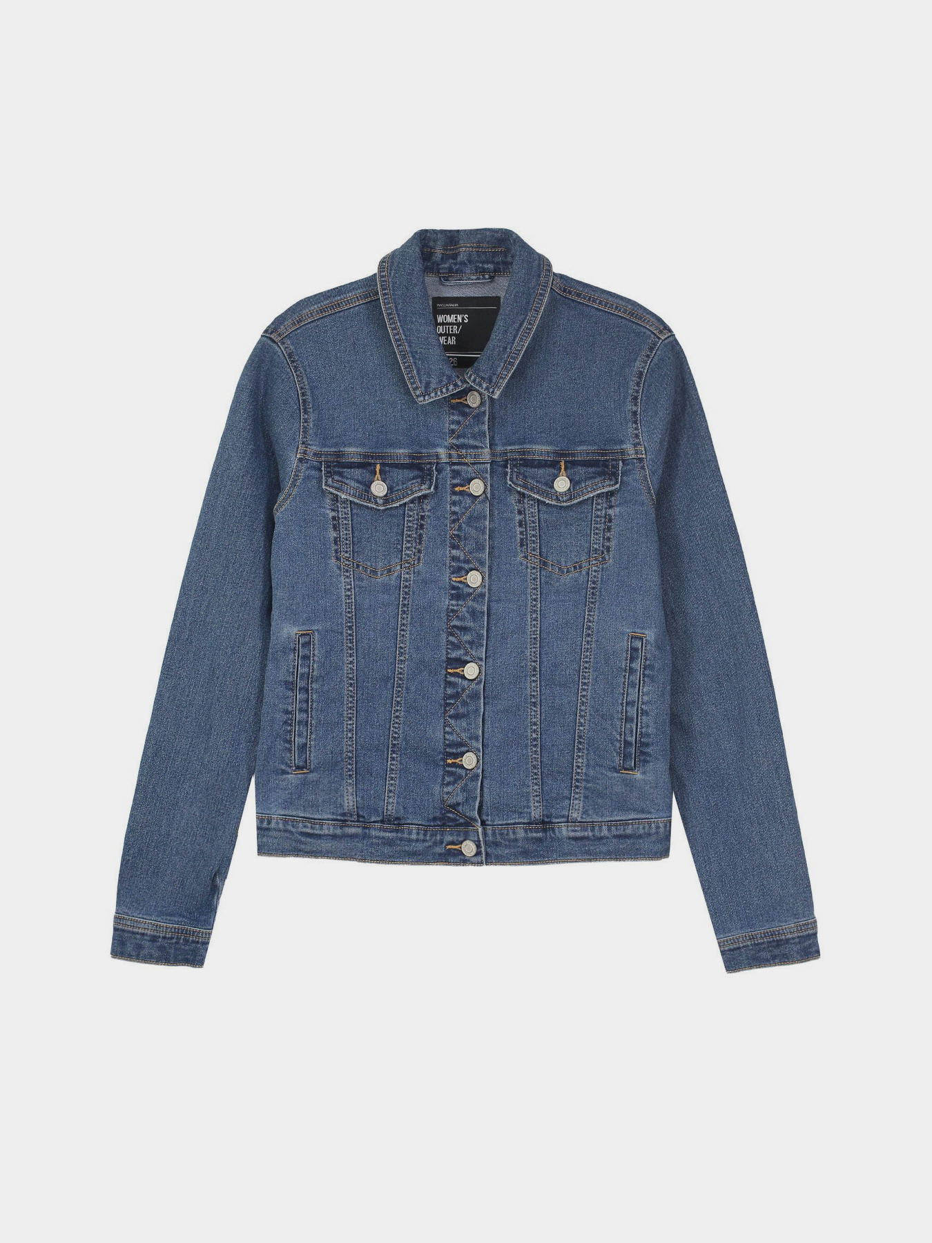 Джинсовая куртка Piazza Italia модель 06651_Denim Фото