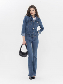 Джинсовая куртка Piazza Italia модель 06651_Denim Фото
