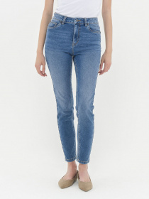 Зауженные джинсы Piazza Italia модель 06723_Denim Фото