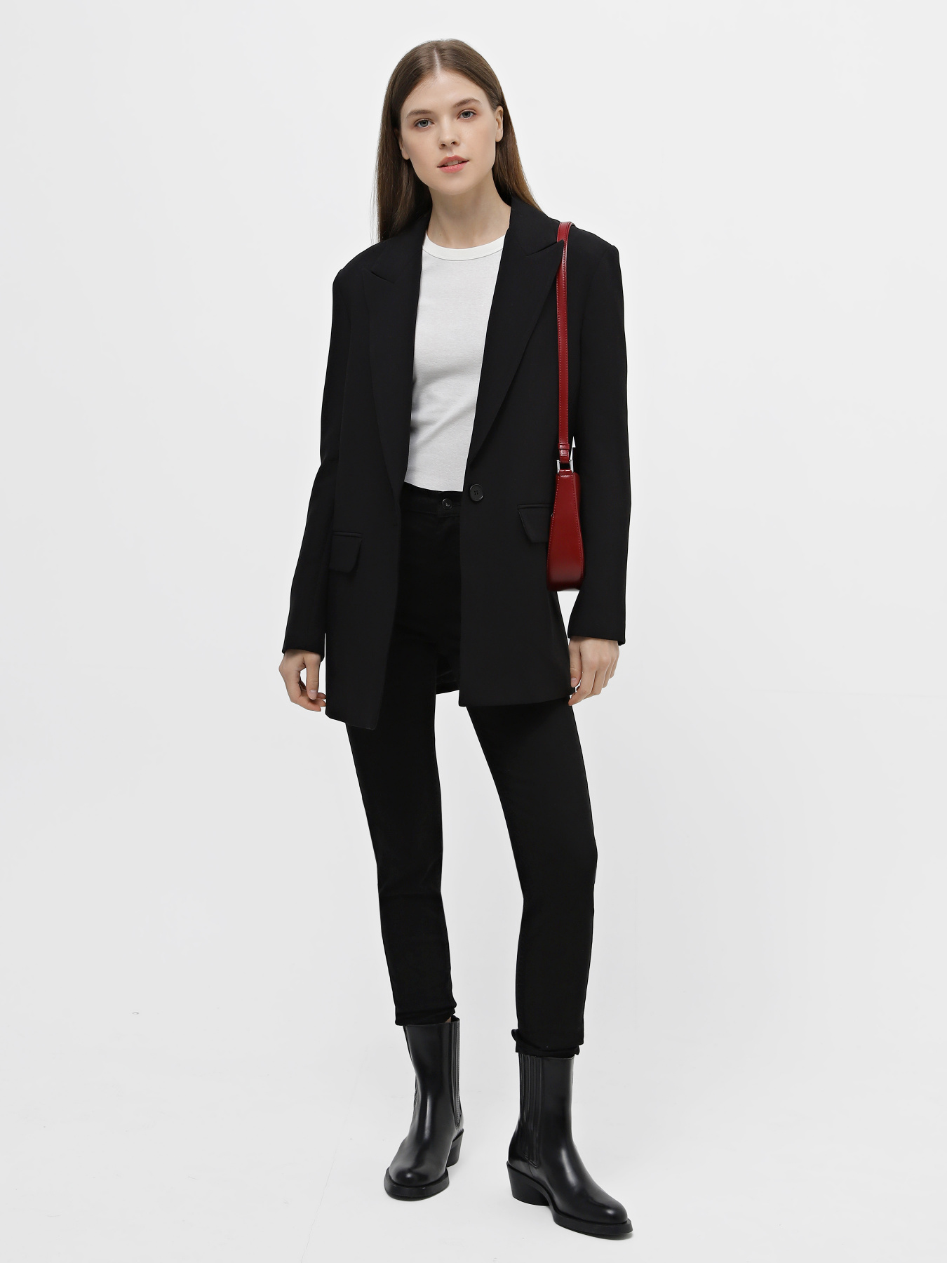 Скинни джинсы Piazza Italia модель 06766_black Фото