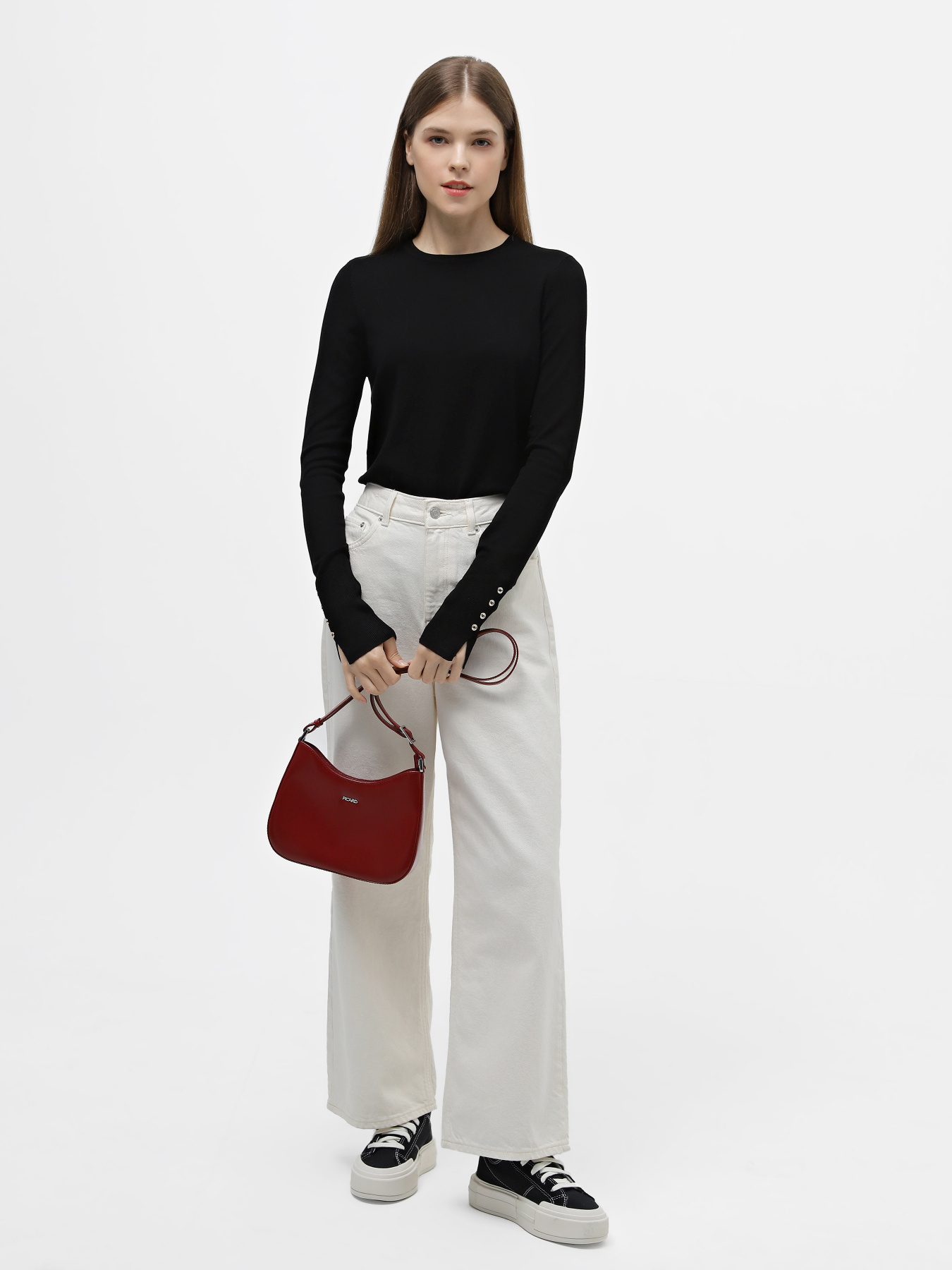 Джемпер Piazza Italia модель 06892_black Фото